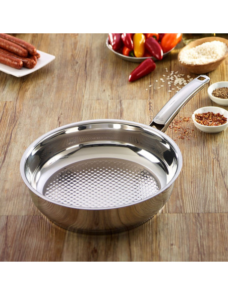 FISSLER CRISPY ( 121-400-24-100 ) steelux premium tave, 24 cm, i za INDUKCIJU
