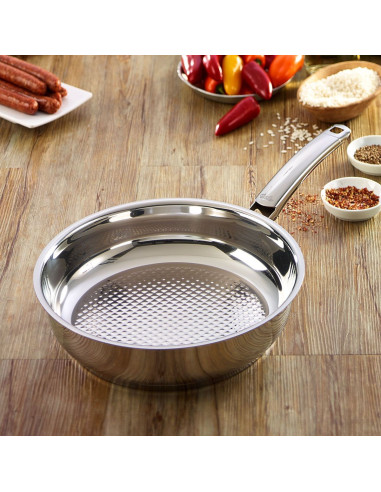 FISSLER CRISPY ( 121-400-20-100 ) steelux premium tave, 20 cm, i za INDUKCIJU