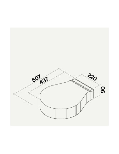 FALMEC SLIM MOTOR   ZA  KUHINJSKE NAPE,  800m3h  (8034122708584)