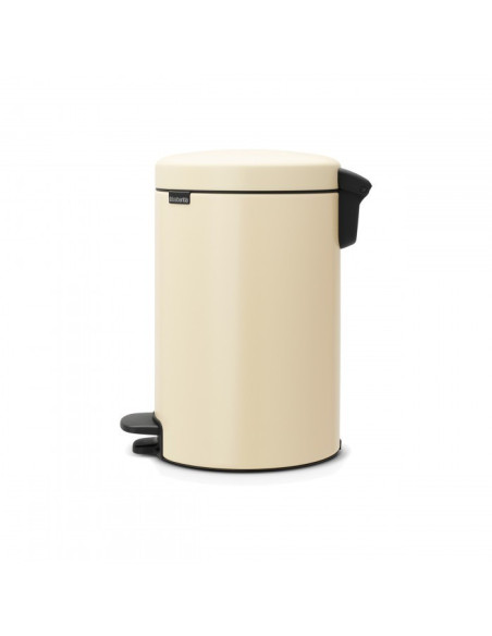 BRABANTIA 113468 Pedal Bin Newicon, 12 litara, kanta za otpad, almond