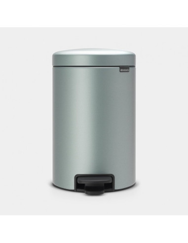 BRABANTIA 113765 Pedal Bin Newicon, 12 litara, kanta za otpad, metallic mint