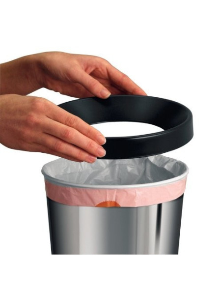 BRABANTIA 364303 Waste Paper Bin, 5 litara, kanta za papir, matt steel