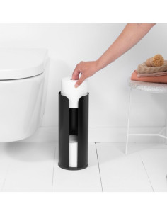 BRABANTIA trodijelni set za wc , četka, držač papira i stalak za 3 role papira 2