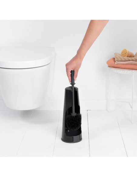BRABANTIA trodijelni set za wc , četka, držač papira i stalak za 3 role papira