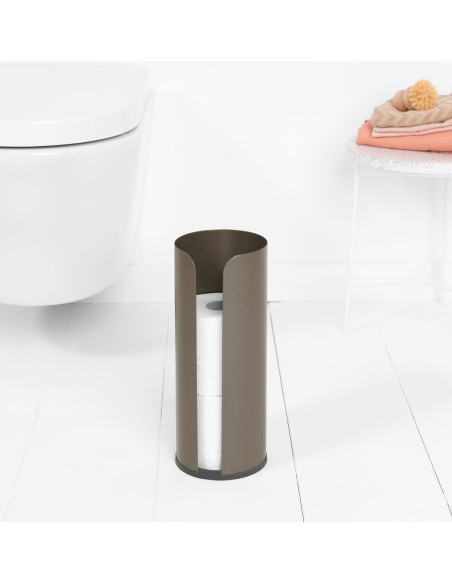 BRABANTIA trodijelni set za wc , četka, držač papira i stalak za 3 role papira