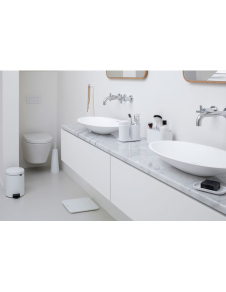 BRABANTIA trodijelni set za wc , četka, držač papira i stalak za 3 role papira