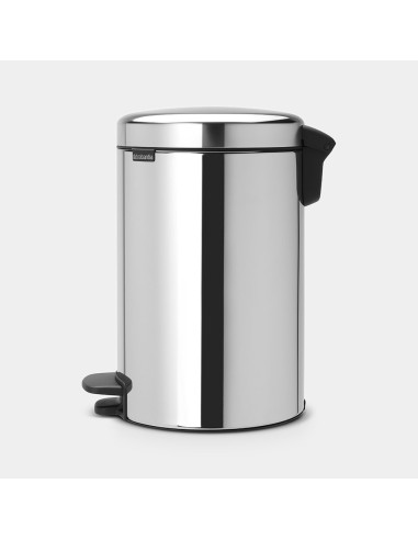 BRABANTIA 113581 Pedal Bin Newicon, 12 litara, kanta za otpad, brilliant steel