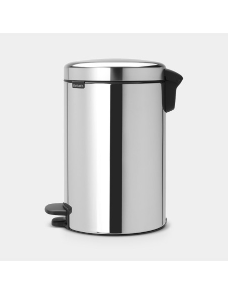 BRABANTIA 113581 Pedal Bin Newicon, 12 litara, kanta za otpad, brilliant steel