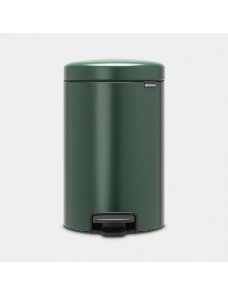 BRABANTIA 304040 Pedal Bin Newicon, 12 litara, kanta za otpad, pine zelena