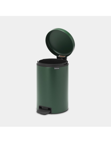 BRABANTIA 304040 Pedal Bin Newicon, 12 litara, kanta za otpad, pine zelena