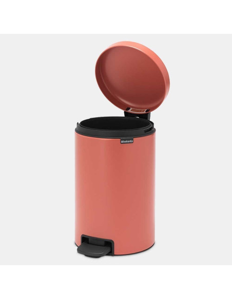 BRABANTIA 304323 Pedal Bin Newicon, 12 litara, kanta za otpad, terracotta pink
