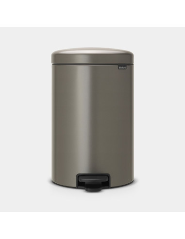 BRABANTIA 114045  Pedal Bin Newicon, 20 litara, kanta za otpad, platinum