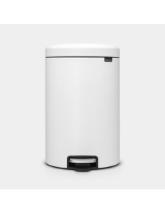 BRABANTIA 114168  Pedal Bin Newicon, 20 litara, kanta za otpad, mineral eternal bijela