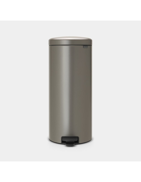 BRABANTIA 114441 Pedal Bin Newicon, 30 litara, kanta za otpad, platinum