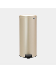 BRABANTIA 304484 Pedal Bin Newicon, 30 litara, kanta za otpad, metallic gold