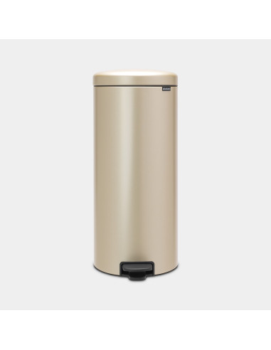 BRABANTIA 304484 Pedal Bin Newicon, 30 litara, kanta za otpad, metallic gold