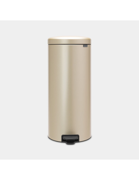 BRABANTIA 304484 Pedal Bin Newicon, 30 litara, kanta za otpad, metallic gold