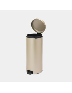BRABANTIA 304484 Pedal Bin Newicon, 30 litara, kanta za otpad, metallic gold 2