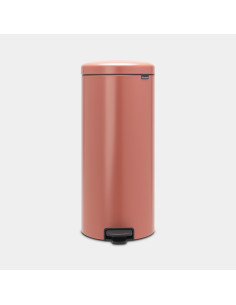 BRABANTIA 304361 Pedal Bin Newicon, 30 litara, kanta za otpad, terracotta pink