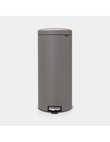 BRABANTIA 119187 Pedal Bin Newicon, 30 litara, kanta za otpad, mineral concrete siva
