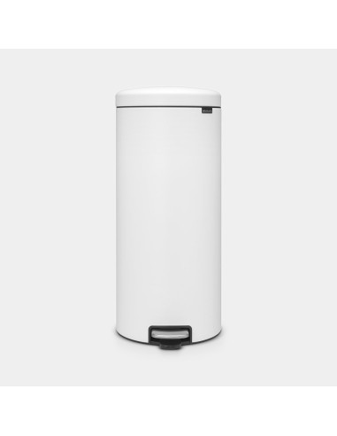 BRABANTIA 114588 Pedal Bin Newicon, 30 litara, kanta za otpad, mineral eternal bijela