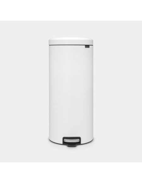 BRABANTIA 114588 Pedal Bin Newicon, 30 litara, kanta za otpad, mineral eternal bijela