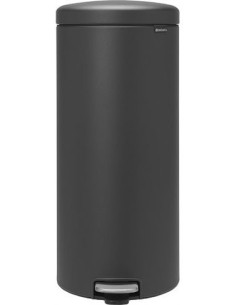 BRABANTIA 114663 Pedal Bin Newicon, 30 litara, kanta za otpad, mineral infinite siva