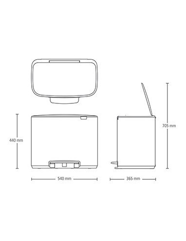 BRABANTIA kante za otpad ponuda u Saturo doo