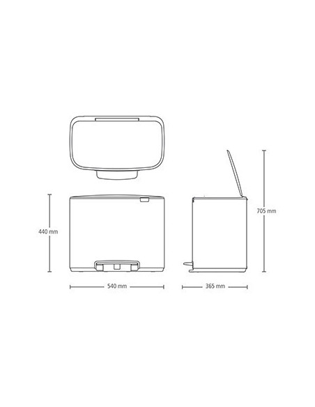 BRABANTIA kante za otpad ponuda u Saturo doo