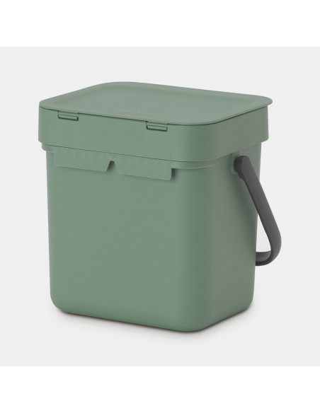 BRABANTIA 129865 Sort & Go kanta za otpad, 3 litre, fir zelena