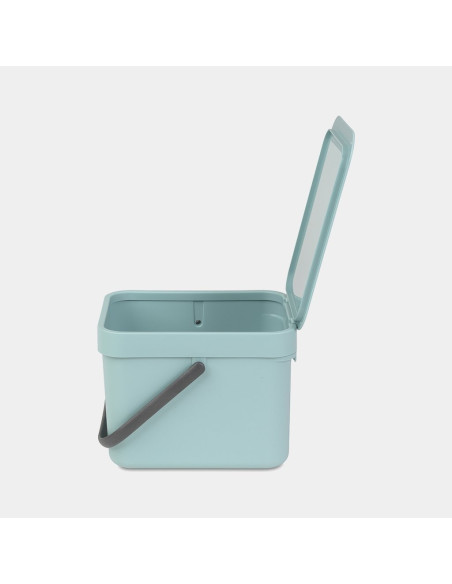 BRABANTIA 109645 Sort & Go kanta za otpad, 6 litara, mint