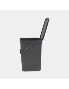 BRABANTIA 109805 Sort & Go kanta za otpad, 12 litara, siva 2