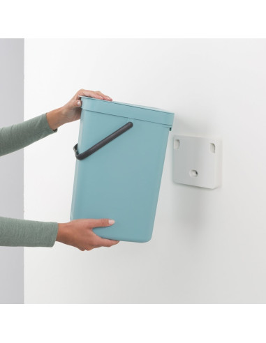 BRABANTIA 109744 Sort & Go kanta za otpad, 12 litara, mint