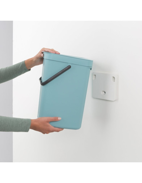 BRABANTIA 109744 Sort & Go kanta za otpad, 12 litara, mint