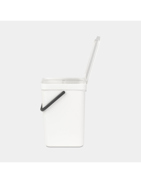 BRABANTIA 109782 Sort & Go kanta za otpad, 12 litara, bijela