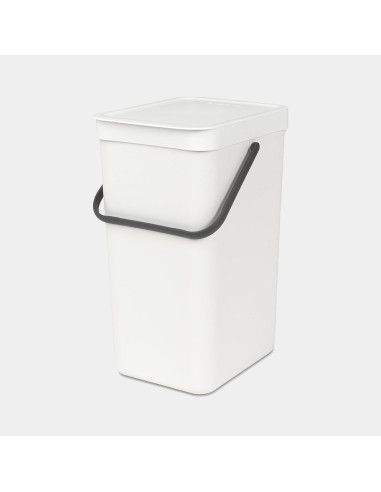 BRABANTIA 109942 Sort & Go kanta za otpad, 16 litara, bijela