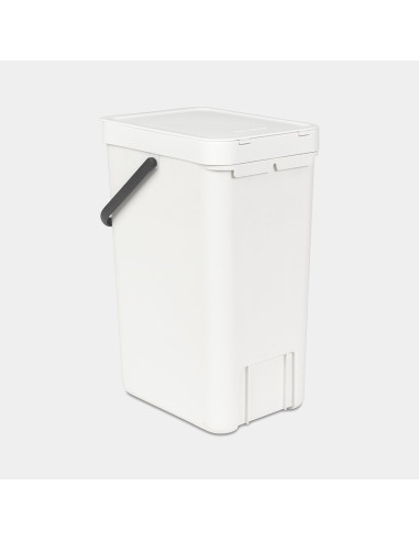 BRABANTIA 109942 Sort & Go kanta za otpad, 16 litara, bijela