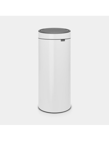 BRABANTIA 115141 Touch Bin New, 30 litara, kanta za otpad, bijela boja