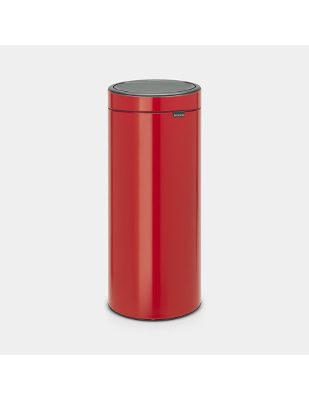 BRABANTIA 115189 Touch Bin New, 30 litara, kanta za otpad, passion crvena
