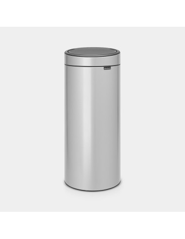 BRABANTIA 115387 Touch Bin New, 30 litara, kanta za otpad, metallic grey