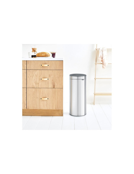 BRABANTIA 115349 Touch Bin New, 30 litara, kanta za otpad, matt inox