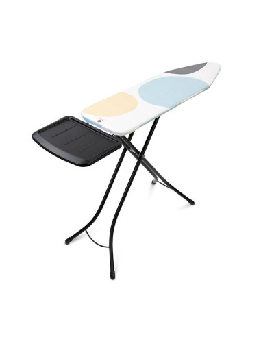 BRABANTIA 134401 daska za glačanje B  , 124 X 38 cm, Spring Bubbles, Perfect Flow Cover