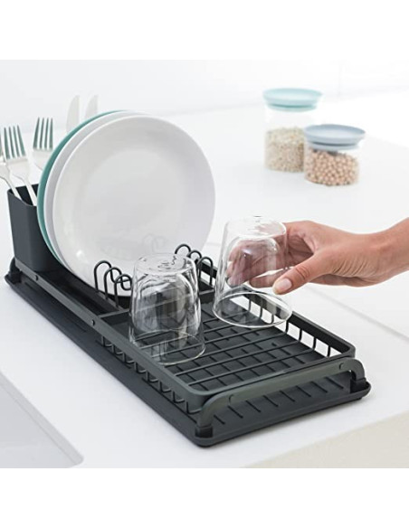 BRABANTIA 117268 podložak za odlaganje posuđa, tamno sivi