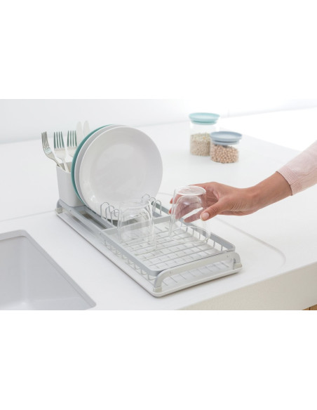 BRABANTIA 117282 podložak za odlaganje posuđa, svijetlo sivi