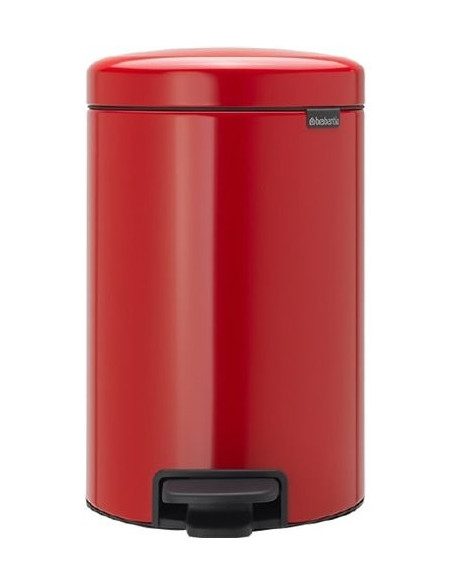 BRABANTIA 112003 Pedal Bin Newicon, 12 litara, kanta za otpad, passion crvena