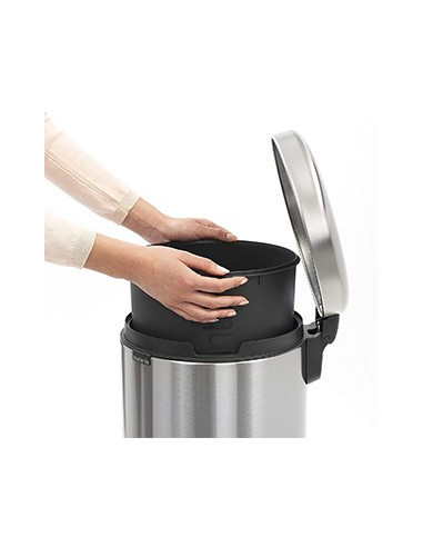 BRABANTIA 114021  Pedal Bin Newicon, 20 litara, kanta za otpad, matt steel