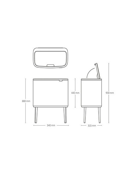 BRABANTIA kante za otpad ponuda u Saturo doo