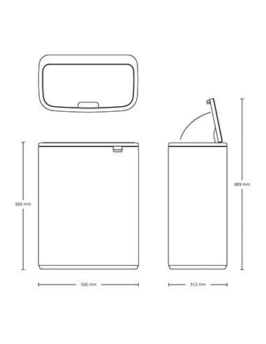 BRABANTIA kante za otpad ponuda u Saturo doo