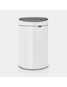 BRABANTIA 114984 Touch Bin New, 40 litara, kanta za otpad, bijela boja