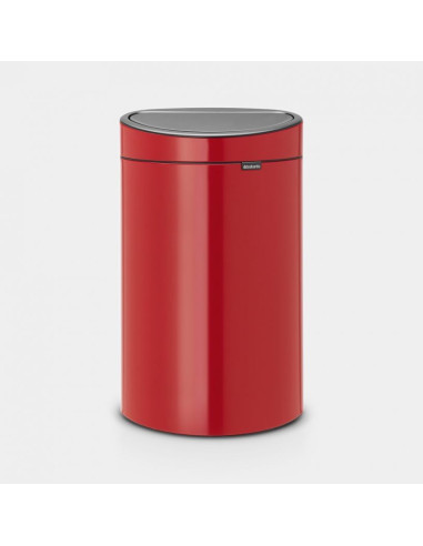 BRABANTIA 114960 Touch Bin New, 40 litara, kanta za otpad, passion crvena